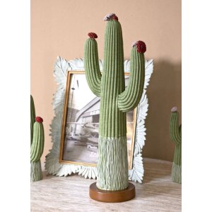 Mauro Ferretti Decoratiefiguur Cactus Stons 16,5x11x45 cm groen