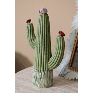 Mauro Ferretti Decoratiefiguur Cactus Stons 13x7x25 cm groen