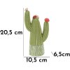 Mauro Ferretti Decoratieve Figuur Cactus Stons 10,5x6,5x20,5 cm groen
