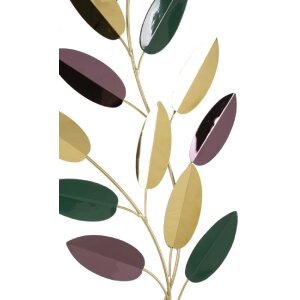 Mauro Ferretti Wanddecoratie Kleurrijk 31x1,9x61 cm meerkleurig