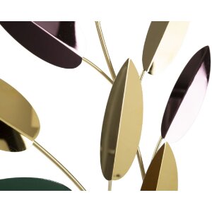 Mauro Ferretti Wanddecoratie Kleurrijk 31x1,9x61 cm meerkleurig