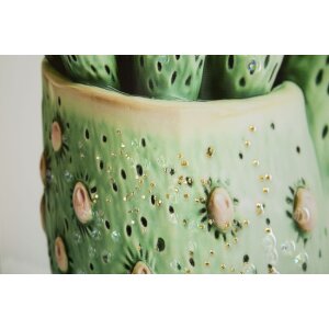 Mauro Ferretti Canvasdoek met lijst Kaktusvaas 40x2,8x40 cm