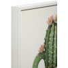 Mauro Ferretti Canvasdoek met Fotolijst Kaktusvaas 40x2,8x40 cm