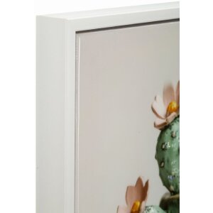 Mauro Ferretti Canvasdoek met lijst Kaktusvaas 40x2,8x40 cm