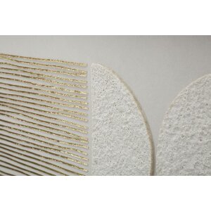 Mauro Ferretti Canvasdoek met fotolijst Abstract 60x3x60 cm