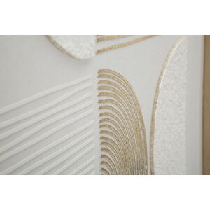 Mauro Ferretti Canvasdoek met fotolijst Abstract 60x3x60 cm