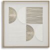 Mauro Ferretti Canvasdoek met fotolijst Abstract 60x3x60 cm