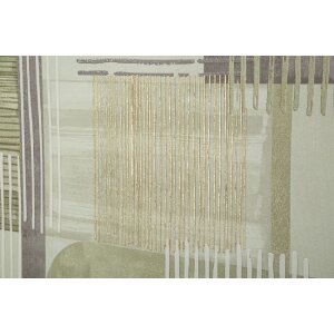 Mauro Ferretti Canvasdoek met kader Lijnen 60x3x60 cm
