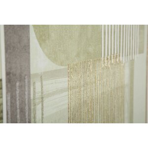 Mauro Ferretti Canvasdoek met kader Lijnen 60x3x60 cm