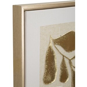 Mauro Ferretti Wanddecoratie Goldy met fotolijst 50x3x70 cm