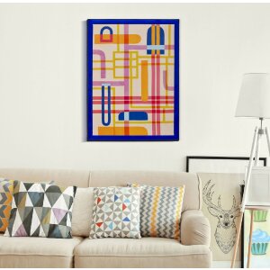 Mauro Ferretti Modis Wanddecoratie met fotolijst 60x3,3x80 cm