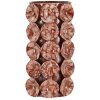 Mauro Ferretti Vaas Drop rood 12,5x12,5x24 cm