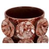 Mauro Ferretti Vaas Drop rood 12,5x12,5x24 cm