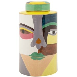 Mauro Ferretti Vaas Piccassy Kleur boven Ø19x33 cm