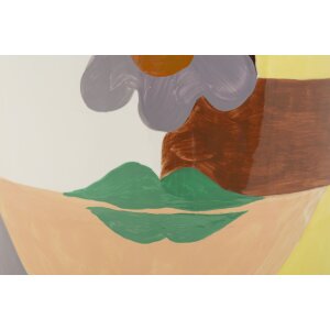 Mauro Ferretti Vaas Piccassy Kleur boven Ø19x33 cm