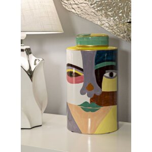 Mauro Ferretti Vaas Piccassy Kleur boven Ø19x33 cm