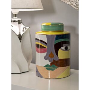 Mauro Ferretti Vaas Piccassy Kleur boven Ø19x28 cm