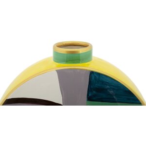 Mauro Ferretti Vaas Piccassy Kleur Rond 23x9x28 cm