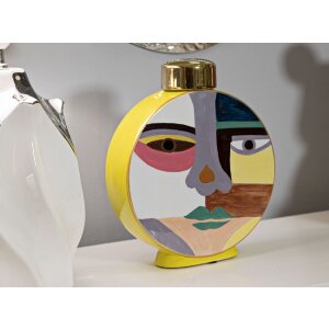 Mauro Ferretti Vaas Piccassy Kleur Rond 23x9x28 cm