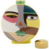 Mauro Ferretti Vaas Piccassy Kleur Rond 23x9x28 cm