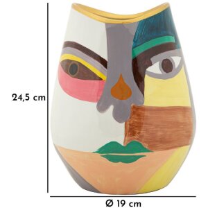 Mauro Ferretti Vaas Piccassy Kleur Fett Ø19x24,5 cm