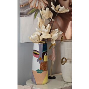 Mauro Ferretti Vaas Piccassy Kleur hoog Ø15x40 cm