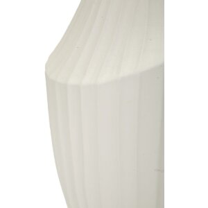 Mauro Ferretti Vaas IJs Ø 22,5x38 cm creme