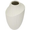 Mauro Ferretti Vaas IJs Ø 22,5x38 cm creme