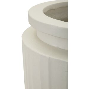 Mauro Ferretti Vaas Hoog Ø 32x80 cm creme