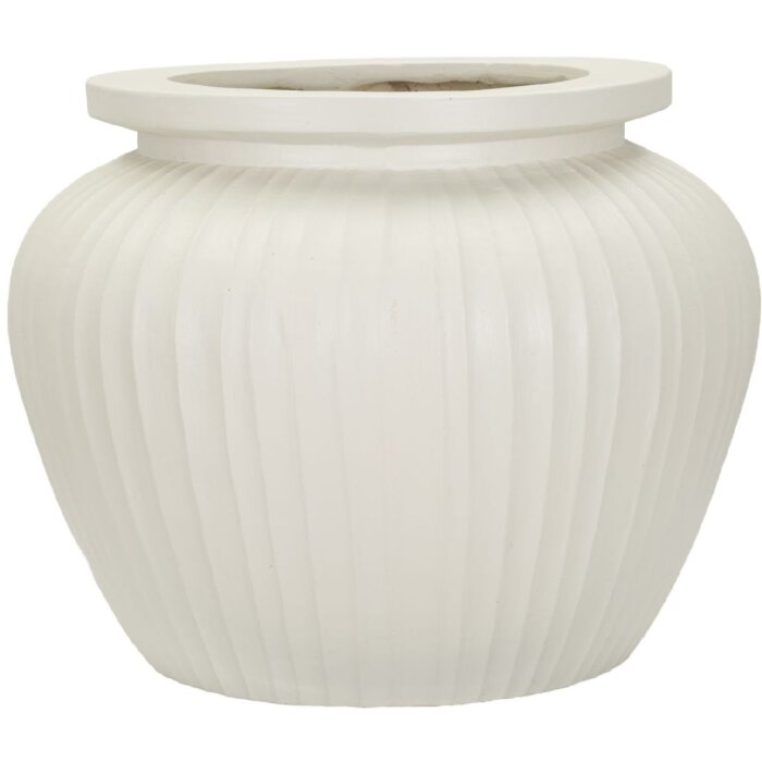 Mauro Ferretti Vaas Chil Ø 48x38 cm creme