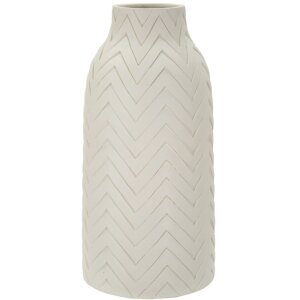 Mauro Ferretti Vaas Winter Ø 29x60 cm creme