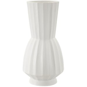 Mauro Ferretti Vaas Glint Ø 25x50 cm wit