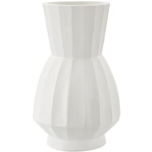 Mauro Ferretti Vaas Glint Ø 24x41 cm wit
