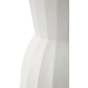 Mauro Ferretti Vaas Glint Ø 24x41 cm wit