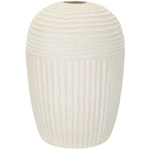 Mauro Ferretti Vaas IJsstal Ø 39x56 cm creme