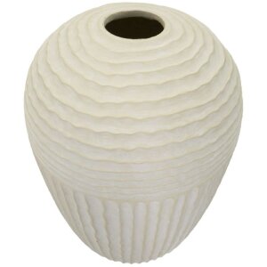 Mauro Ferretti Vaas IJsstal Ø 39x56 cm creme