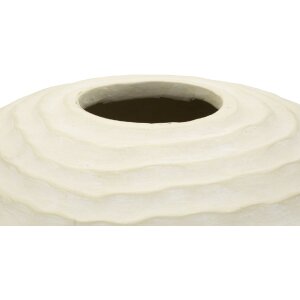 Mauro Ferretti Vaas IJsstal Ø 39x56 cm creme