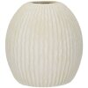 Mauro Ferretti Vaas IJsstal Ø 36,5x38 cm creme