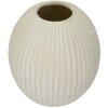 Mauro Ferretti Vaas IJsstal Ø 36,5x38 cm creme