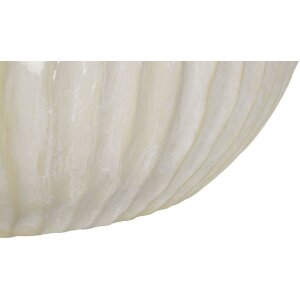 Mauro Ferretti Vaas IJspegel Ø 40x23 cm creme