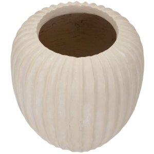 Mauro Ferretti Vaas Nebel Ø 26,5x26 cm creme