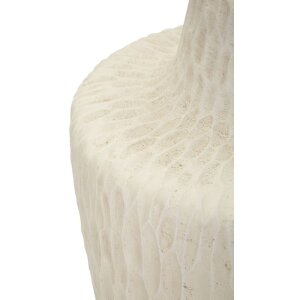 Mauro Ferretti Vaas Schatten Ø 29,5x57 cm creme