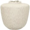 Mauro Ferretti Vaas Schatten Ø 35x32,5 cm creme