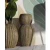 Mauro Ferretti Vaas Brise Ø 25x52,5 cm schilfgrün