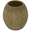 Mauro Ferretti Vaas Brise Ø 32x32,5 cm schilfgrün