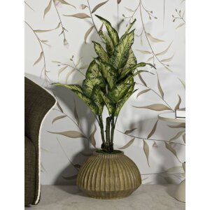 Mauro Ferretti Vaas Brise Ø 40x26,5 cm schilfgrasgroen