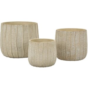 Mauro Ferretti Plantenpot-Set Flocke 3-delig...