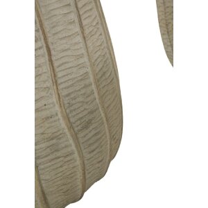 Mauro Ferretti Plantenpot-Set Flocke 3-delig 30,5x27/25x22,2/19,5x18 cm creme