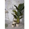 Mauro Ferretti Plantenpot-Set Flocke 3-delig 30,5x27/25x22,2/19,5x18 cm creme