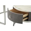 Mauro Ferretti Salontafels Greys 2-delige set 70x45 – 50x40 cm grijs zilver
